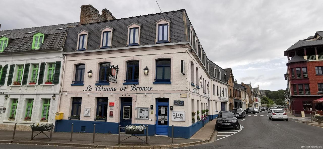 The Originals Boutique, Hotel La Colonne De Bronze, Saint-Valéry-sur-Somme Exterior foto