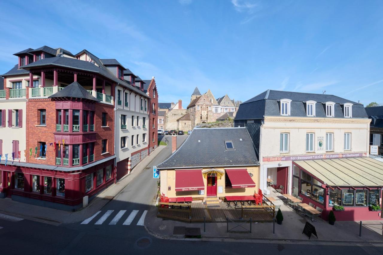 The Originals Boutique, Hotel La Colonne De Bronze, Saint-Valéry-sur-Somme Exterior foto